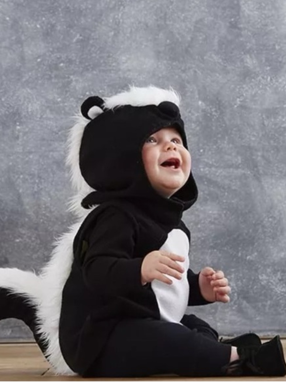 Pottery Barn Kids Baby Skunk Costume